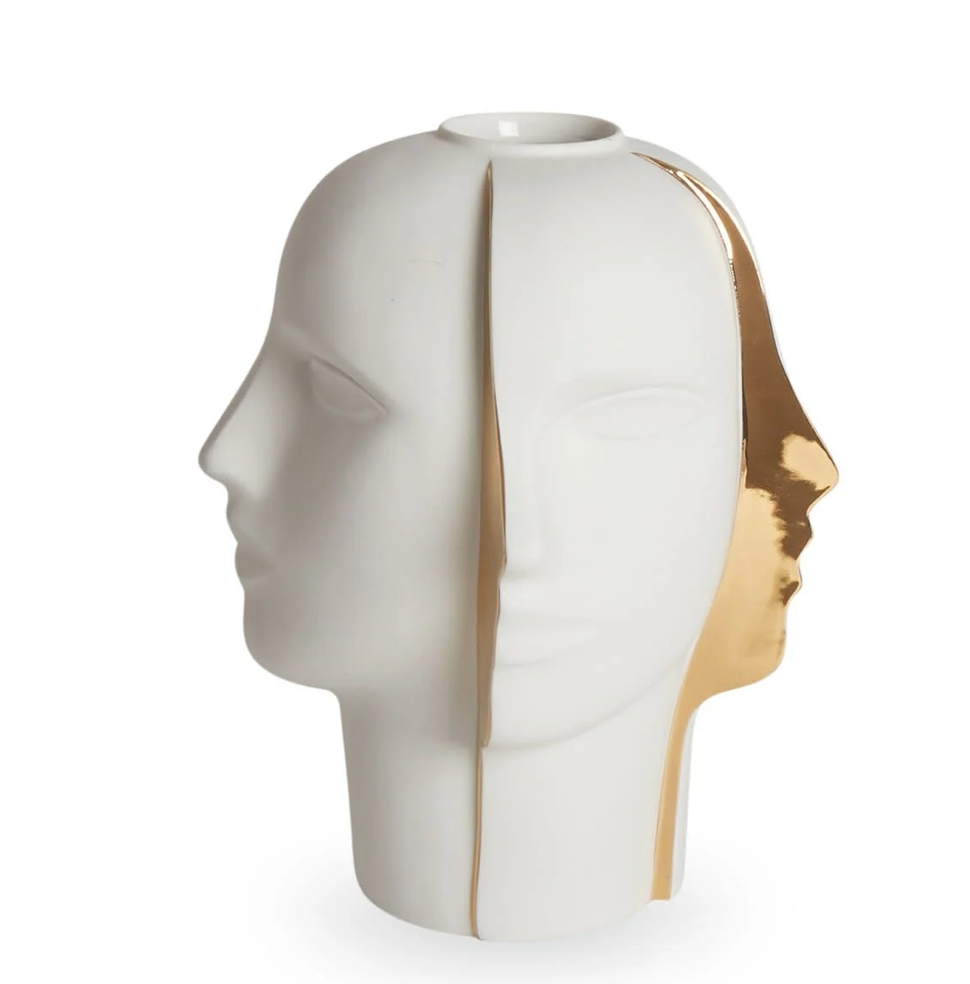 Vase Sculptural "Split" en Porcelaine – Jonathan Adler