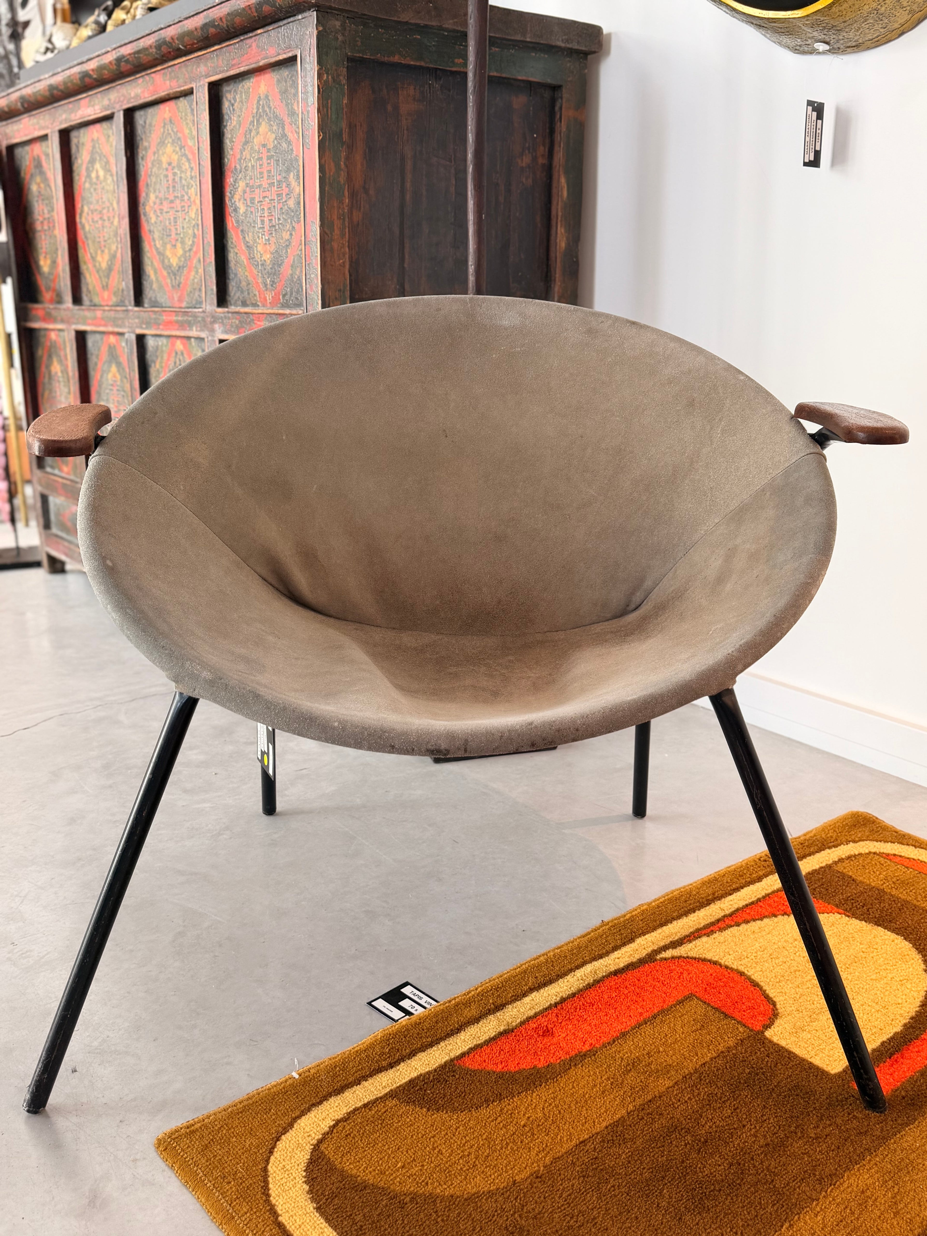 Fauteuil "Balloon" – Hans Olsen, Danemark, Circa 1960