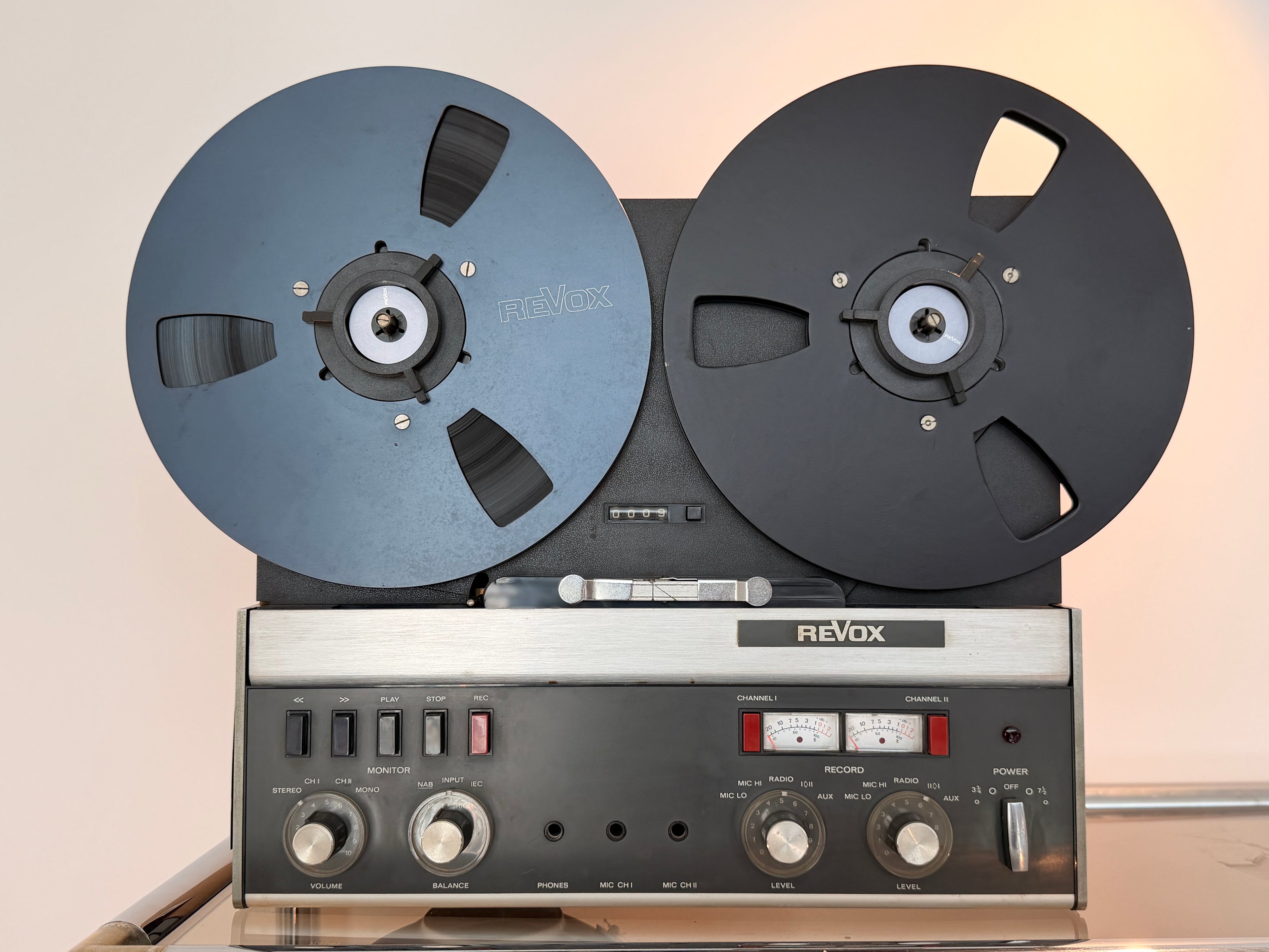 Magnétophone à Bandes Vintage "A77" — Revox (Studer)