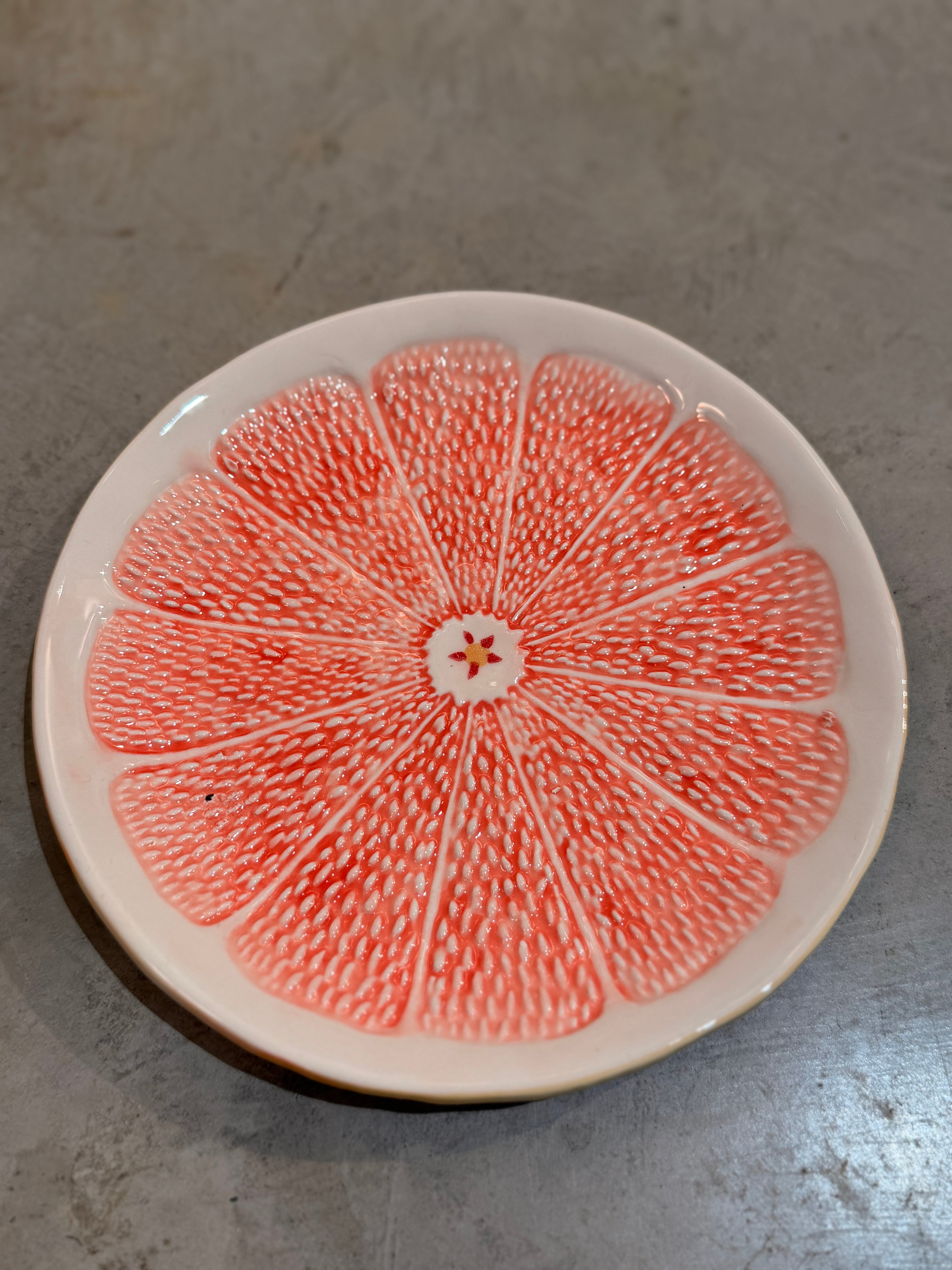 Bols et petites assiettes en Céramique Motif Agrume — Chehoma