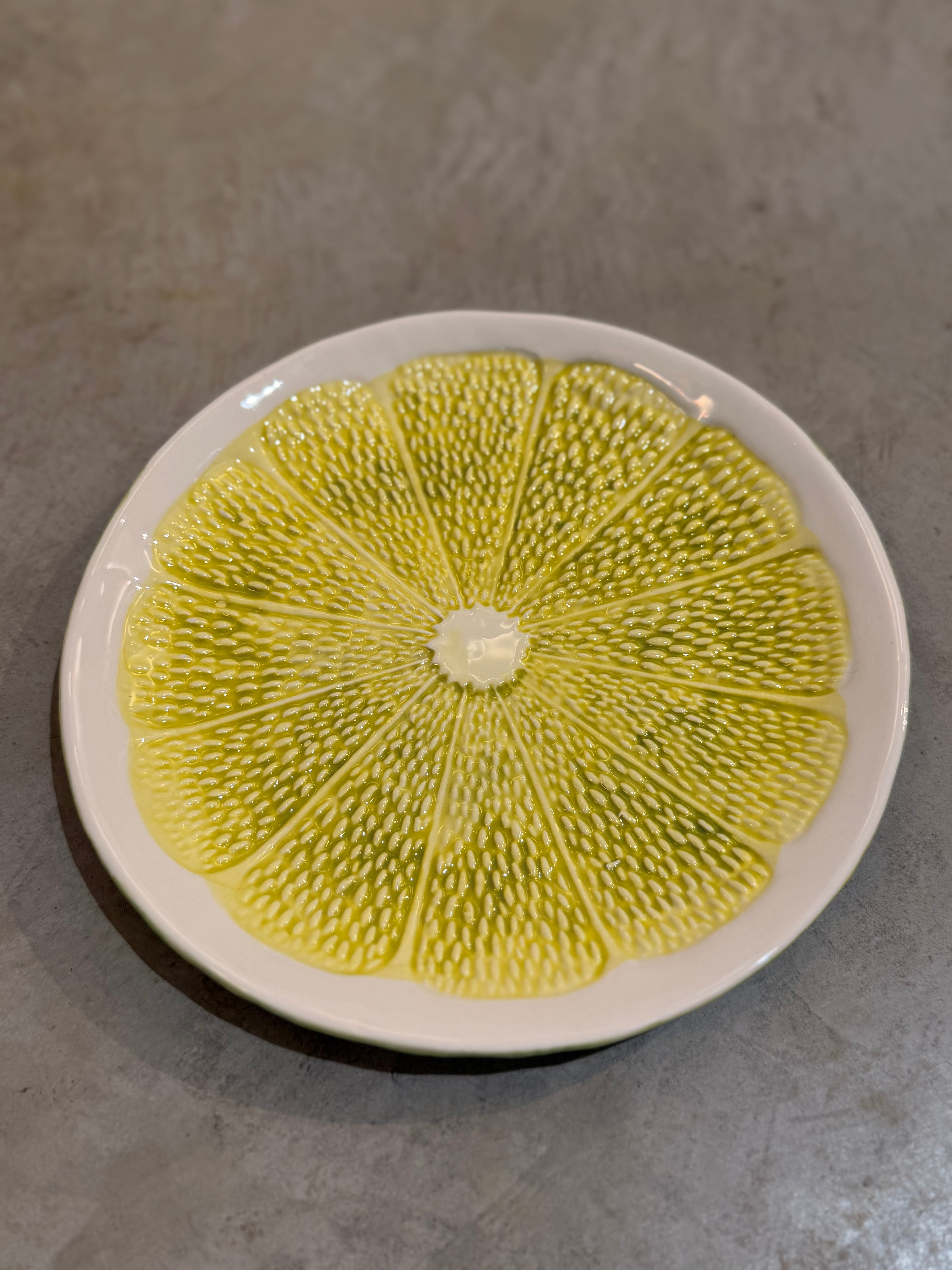 Bols et petites assiettes en Céramique Motif Agrume — Chehoma