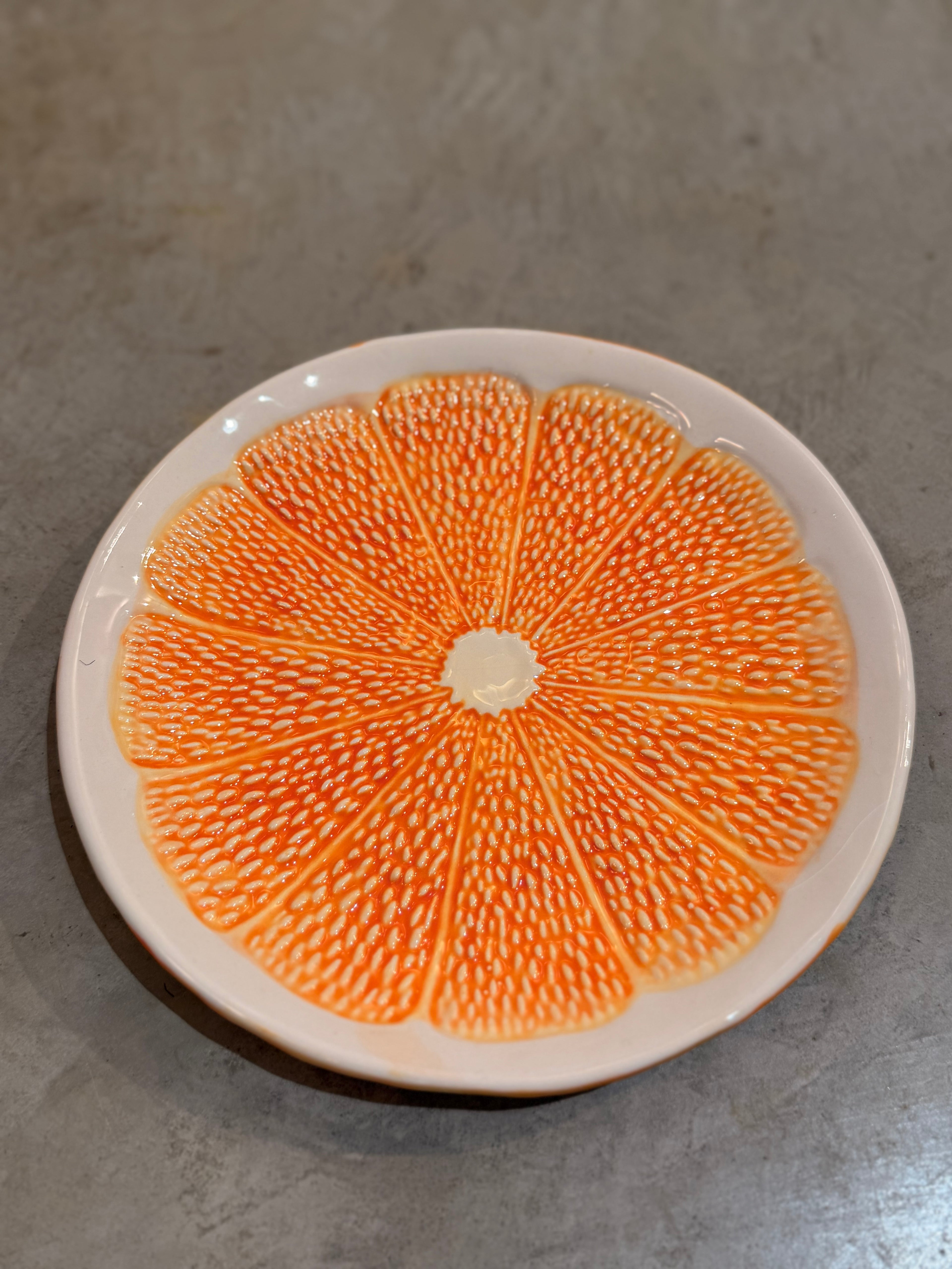 Bols et petites assiettes en Céramique Motif Agrume — Chehoma