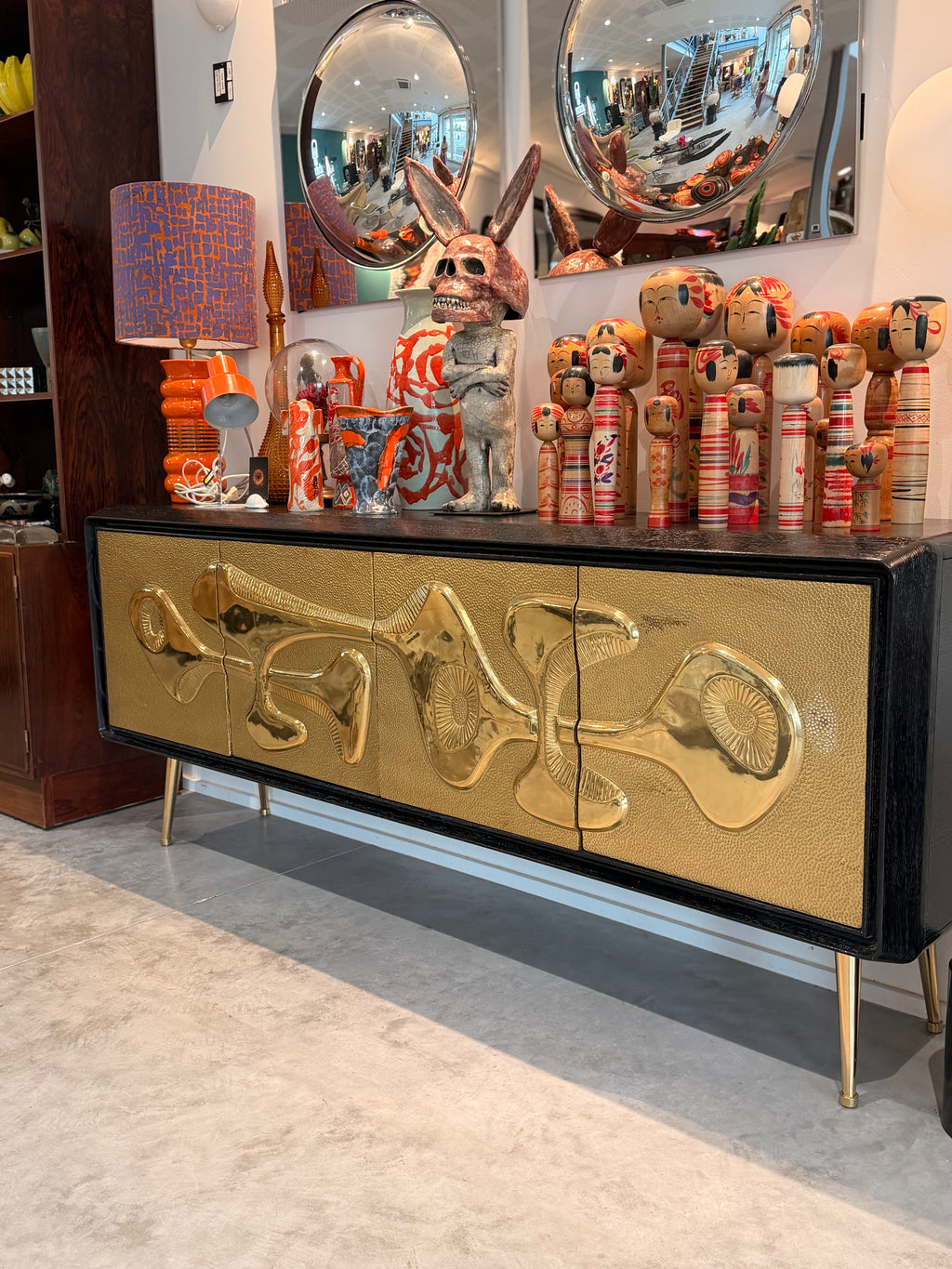"Reform Credenza" Burl Wood Sideboard – Jonathan Adler
