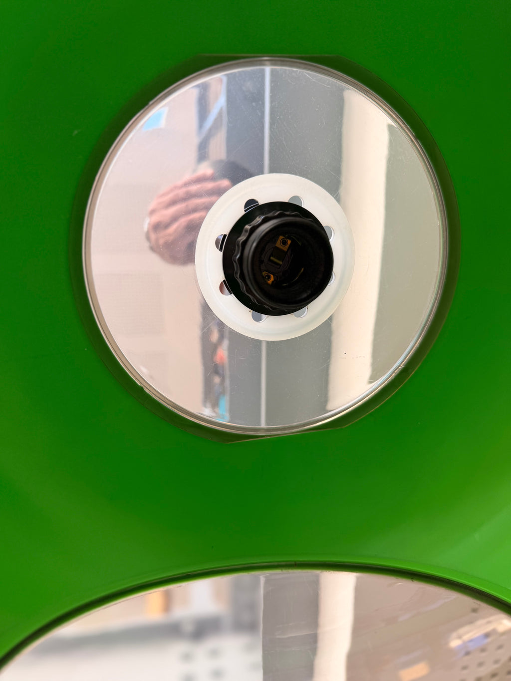 Suspension « Bug Eye » Space Age en Perspex — Luigi Colani / Massoni (Années 70)