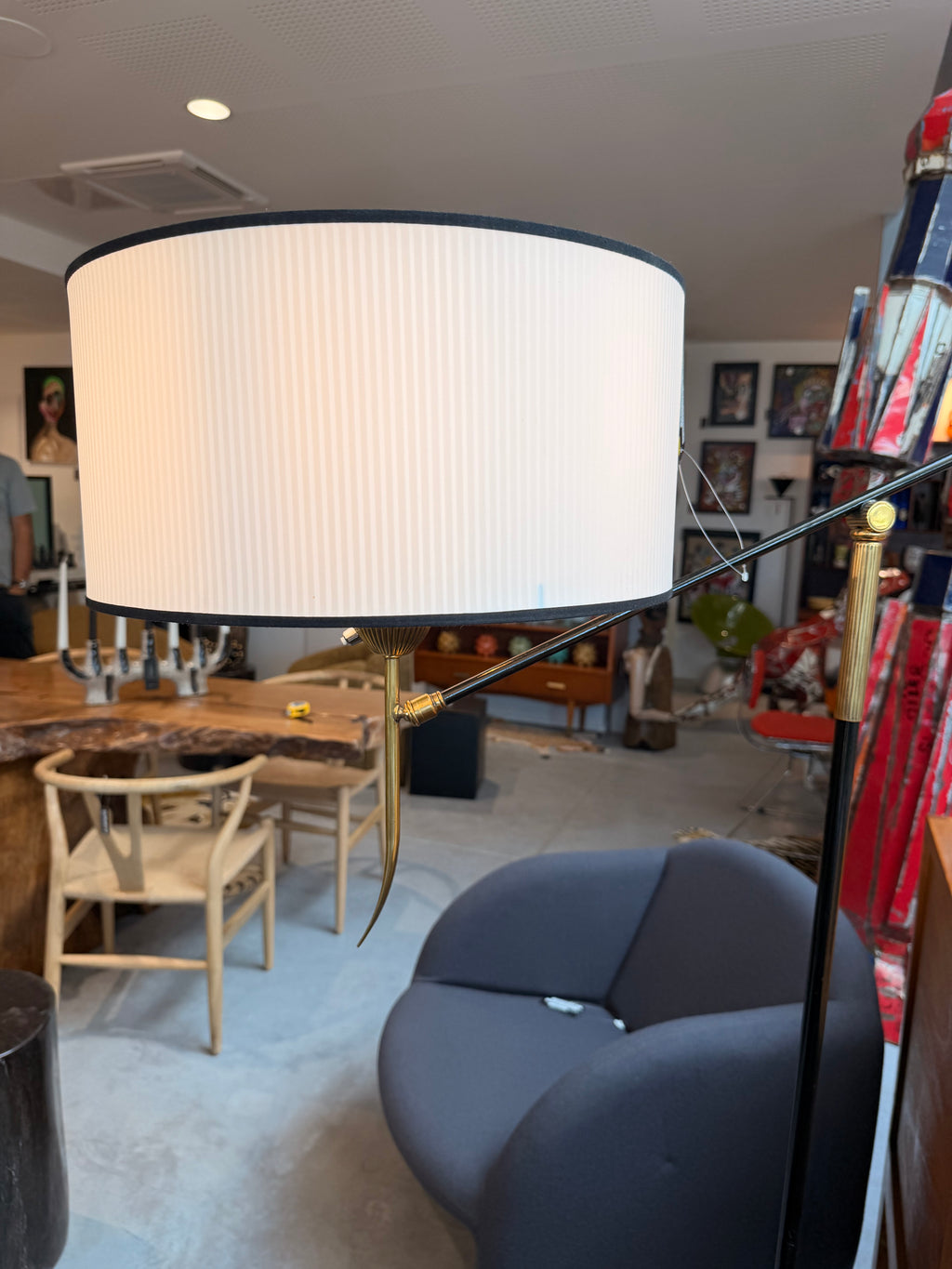 Lampadaire de Collection « Balancier » Modèle T644 – Maison Lunel (France)