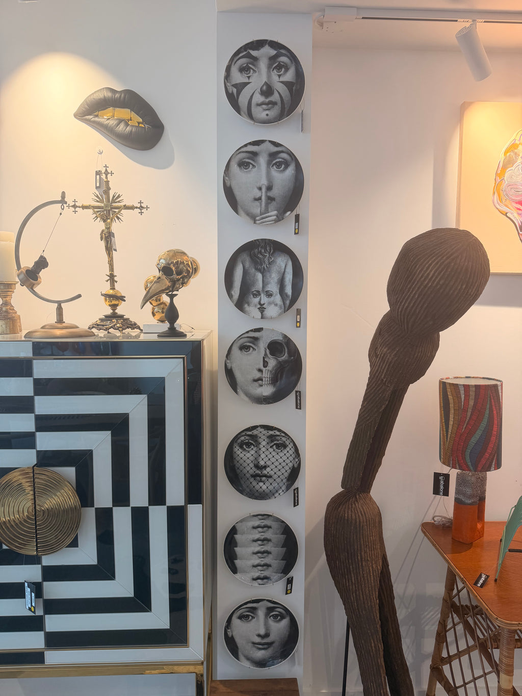 Fornasetti Milano Collector's Plate – Iconic "Tema e Variazioni" Series (Sold Individually)