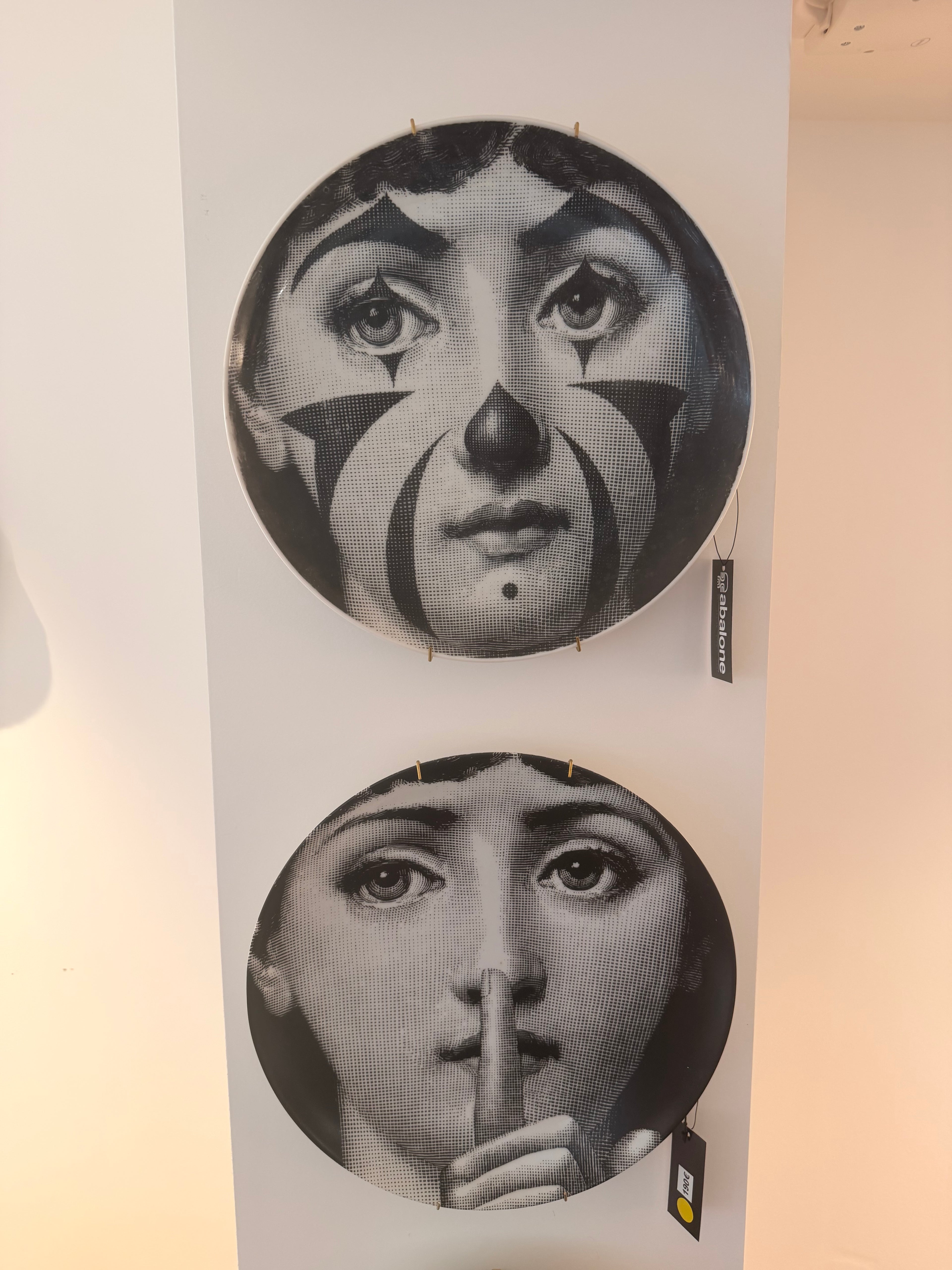 Fornasetti Milano Collector's Plate – Iconic "Tema e Variazioni" Series (Sold Individually)