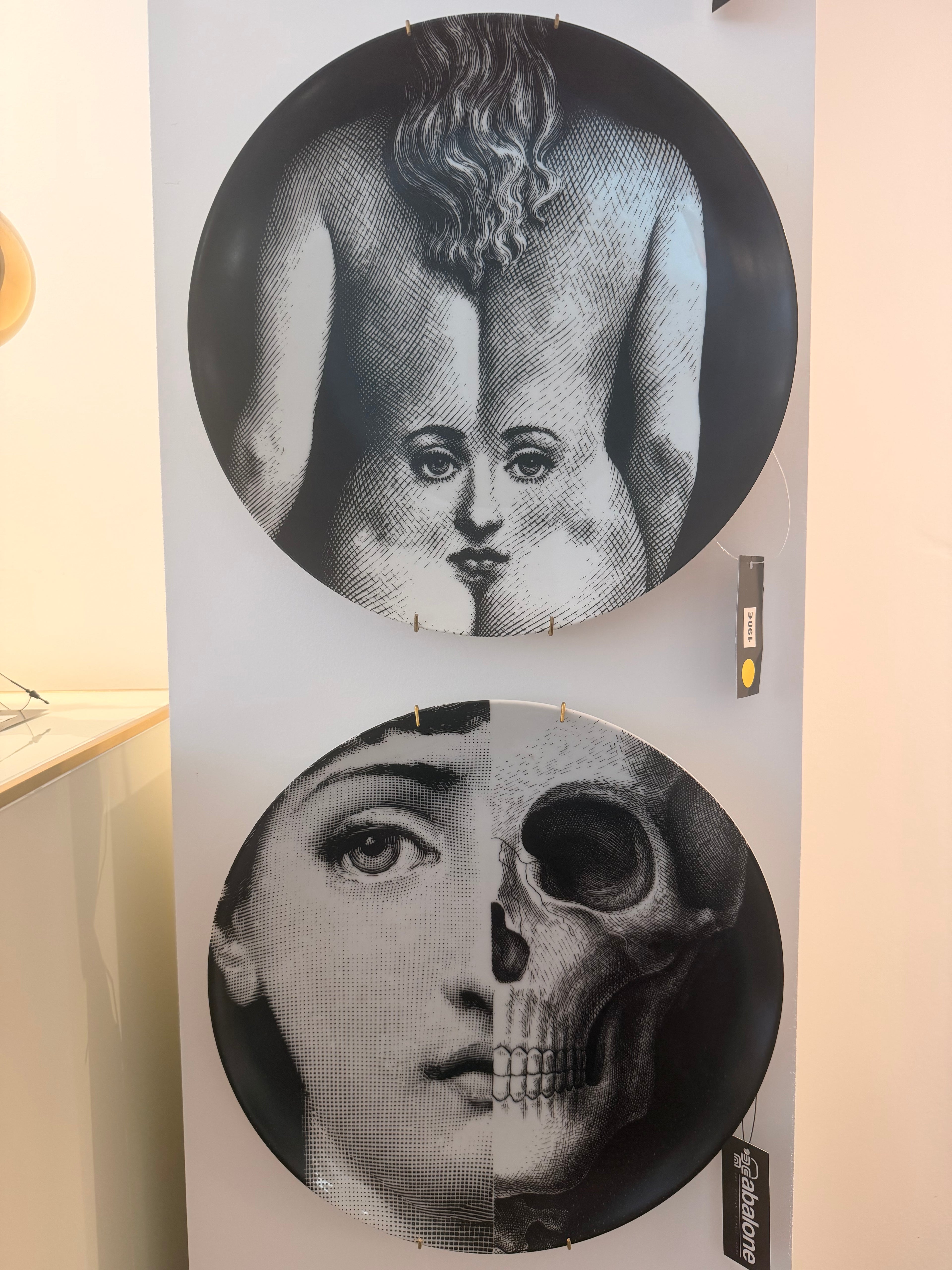 Fornasetti Milano Collector's Plate – Iconic "Tema e Variazioni" Series (Sold Individually)