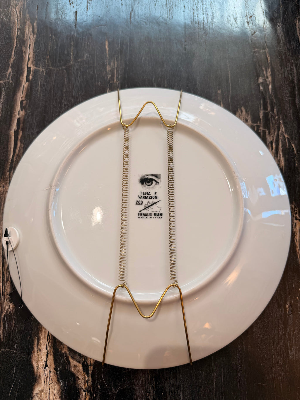 Fornasetti Milano Collector's Plate – Iconic "Tema e Variazioni" Series (Sold Individually)