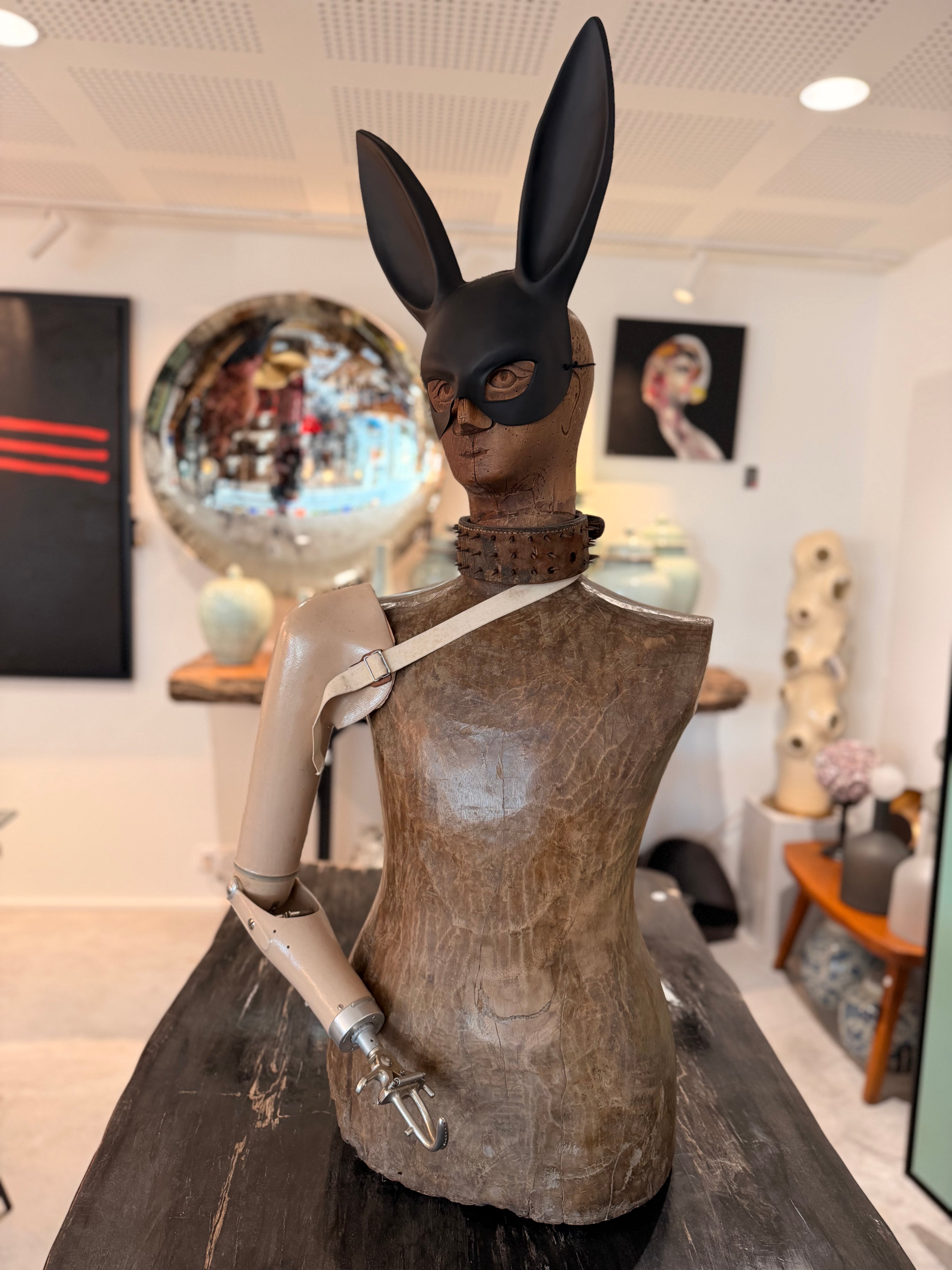 Sculpture Buste "Expugnation" par Pascal Jean – Hauteur 115 cm