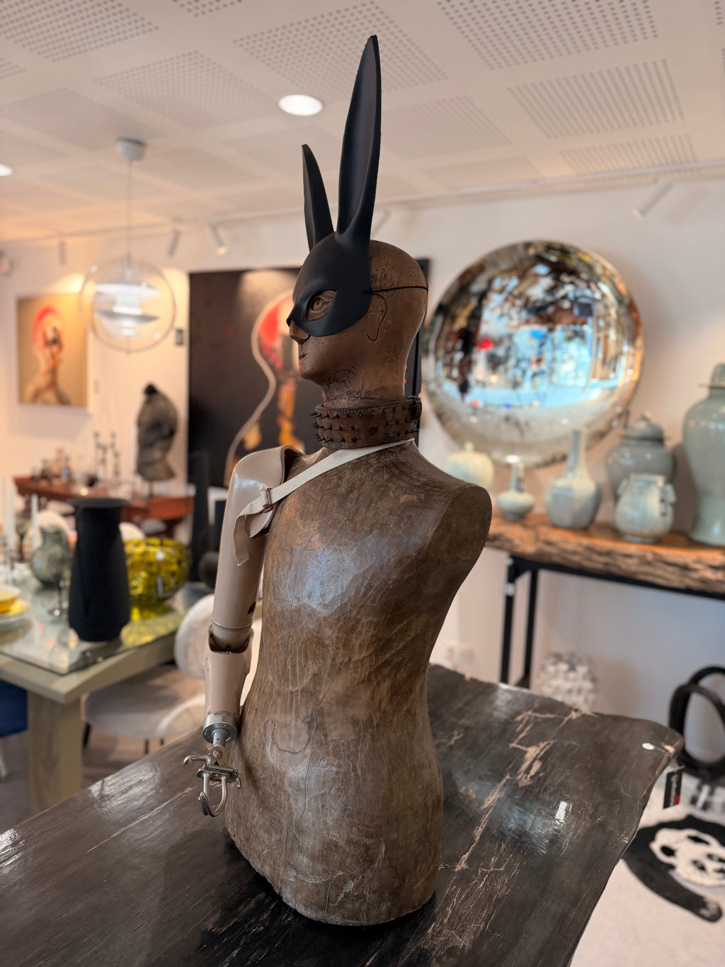 Sculpture Buste "Expugnation" par Pascal Jean – Hauteur 115 cm