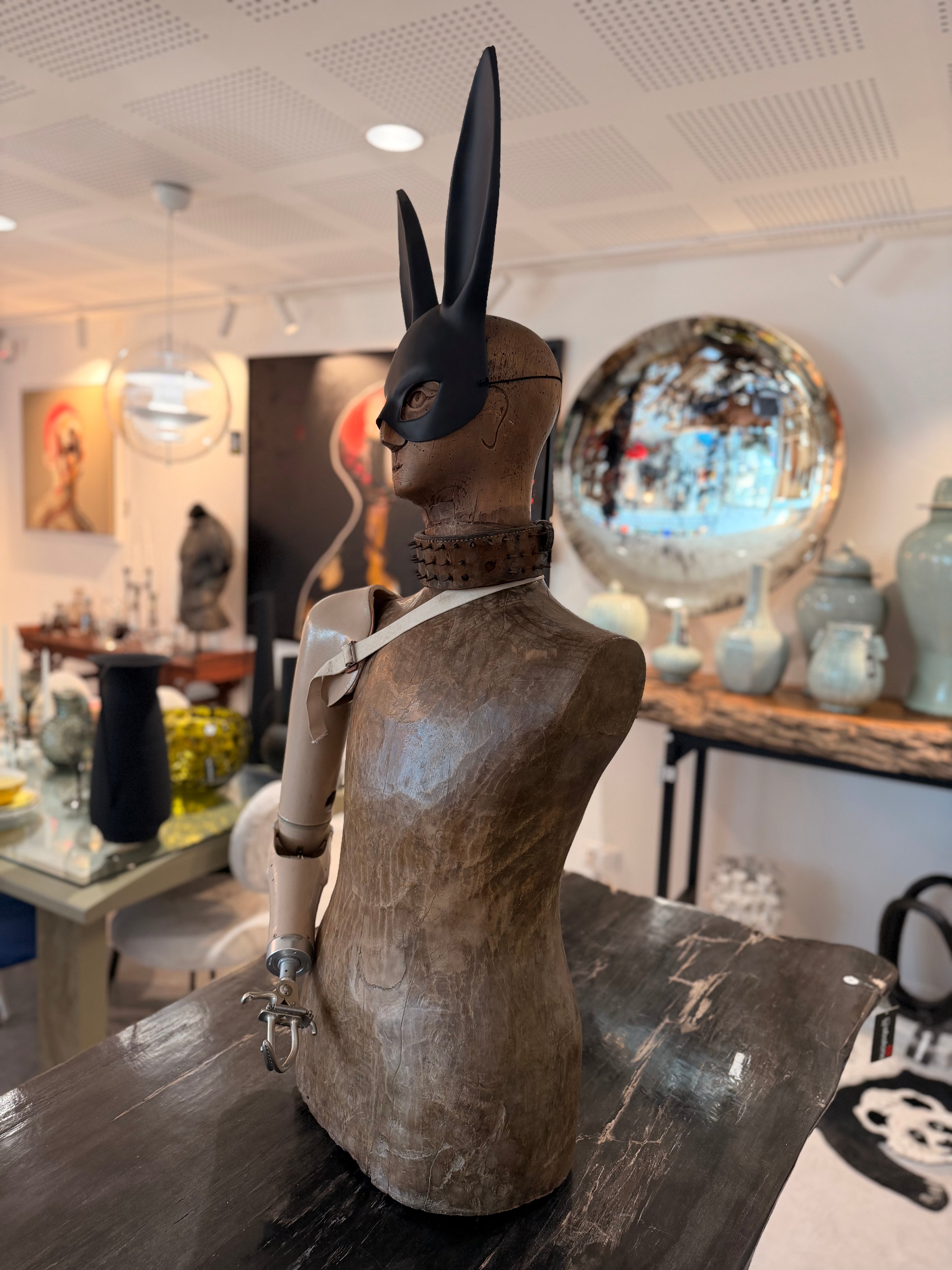 Sculpture Buste "Expugnation" par Pascal Jean – Hauteur 115 cm