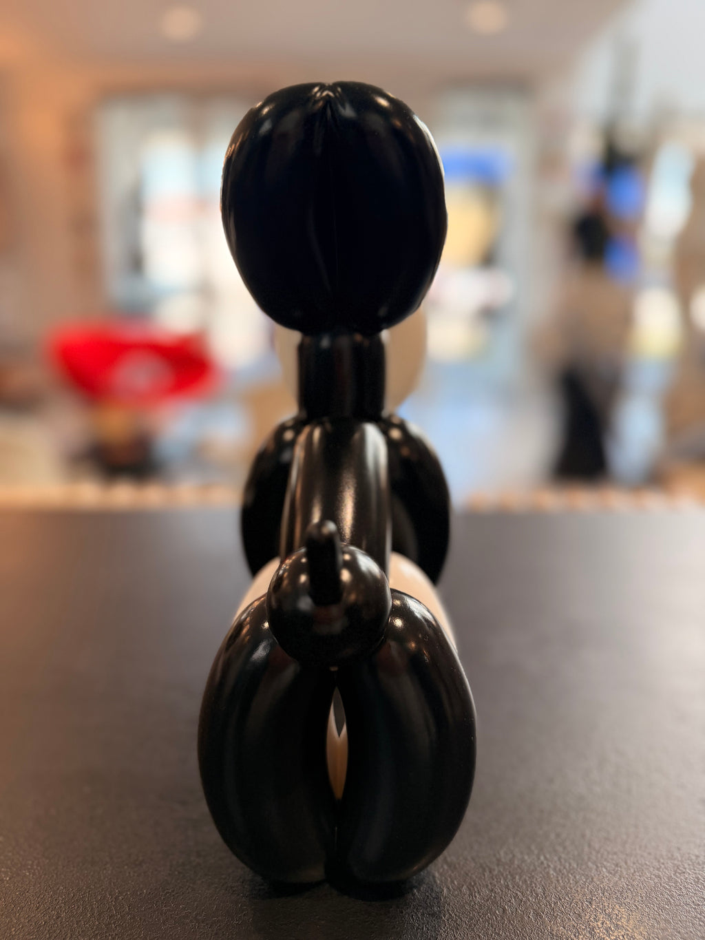 Figurine "HUMPPING BALLOON DOGS" (Black & White) – Une création d'art exclusive par Whatshisname | Mighty Jaxx