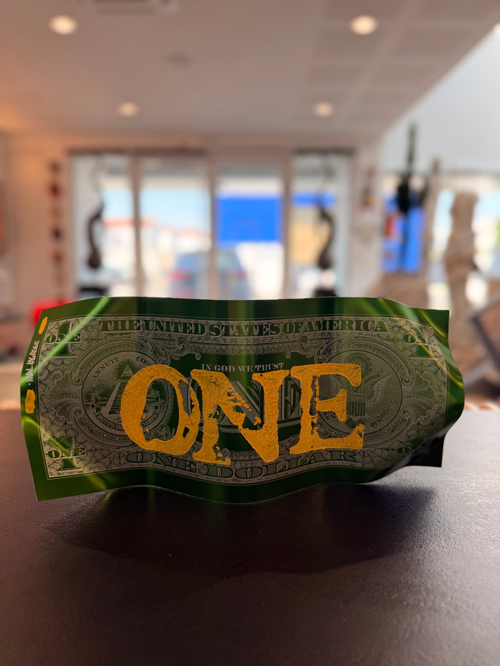 Sculpture « One Dollar » – Karl Lagasse