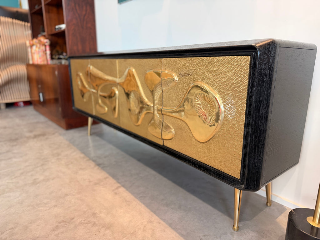 Enfilade « Reform Credenza » en Loupe de Bois – Jonathan Adler