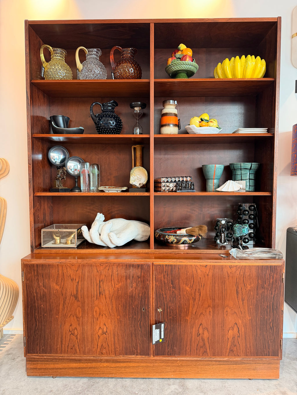 Bibliothèque Enfilade Haute en Palissandre – Poul Hundevad (Danemark)