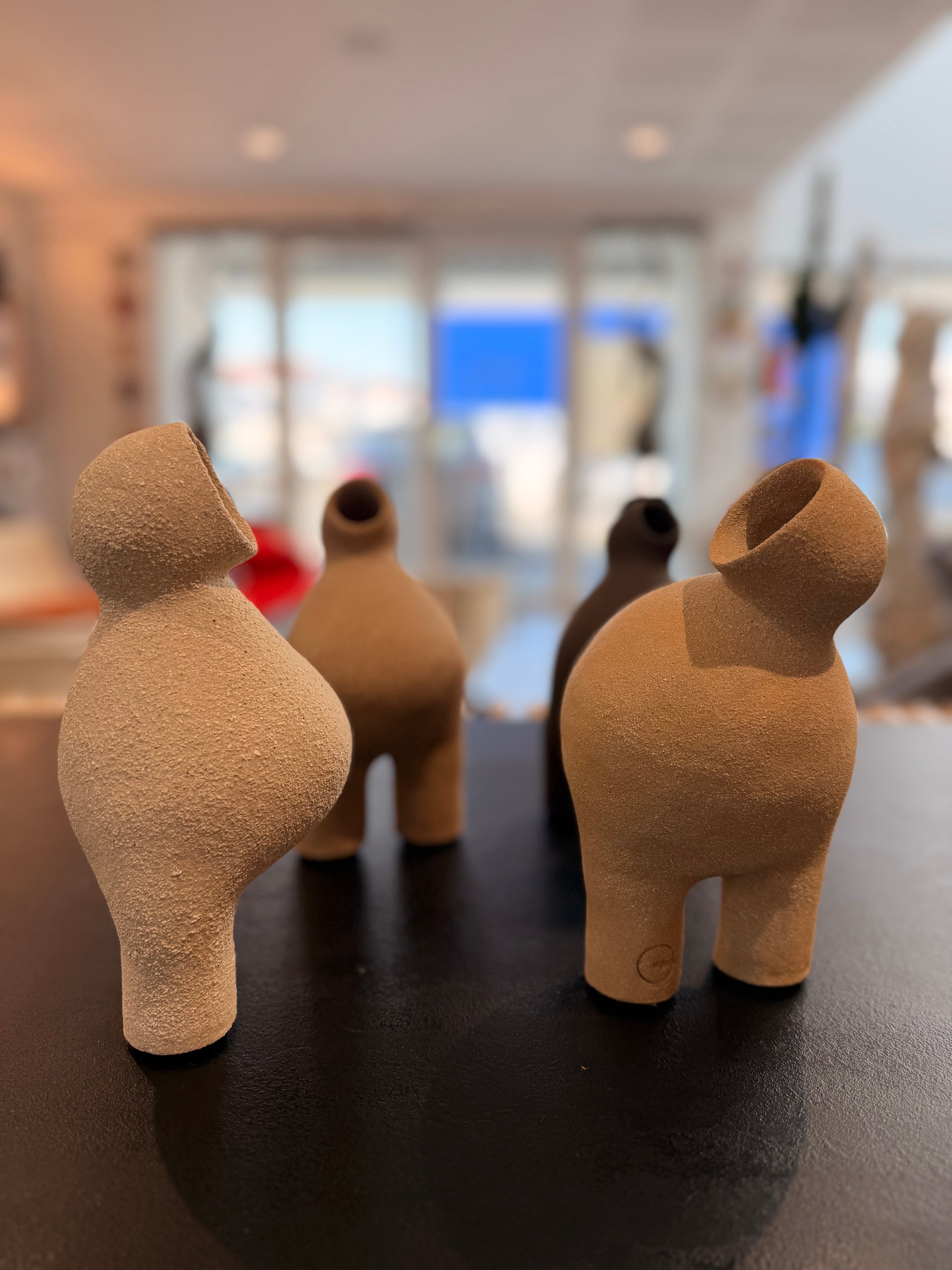 Sculptures "Dodu" en Grès Chamotté – Audrey Jezic