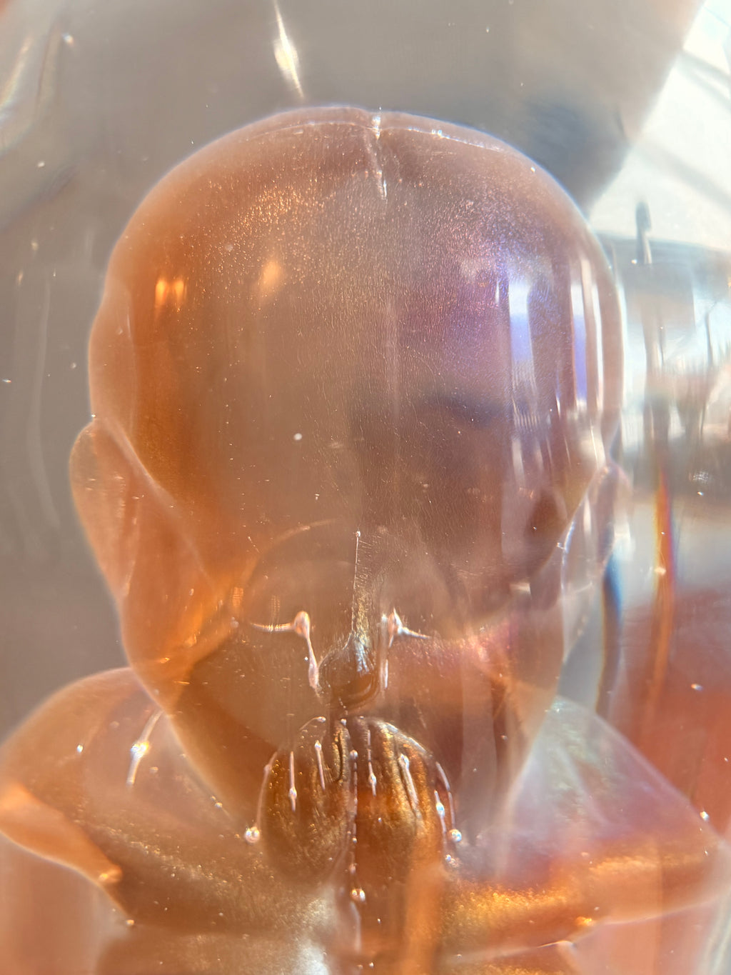 "Embryo" Murano Glass Sculpture – Masterpiece signed by Pino Signoretto (1944-2017)