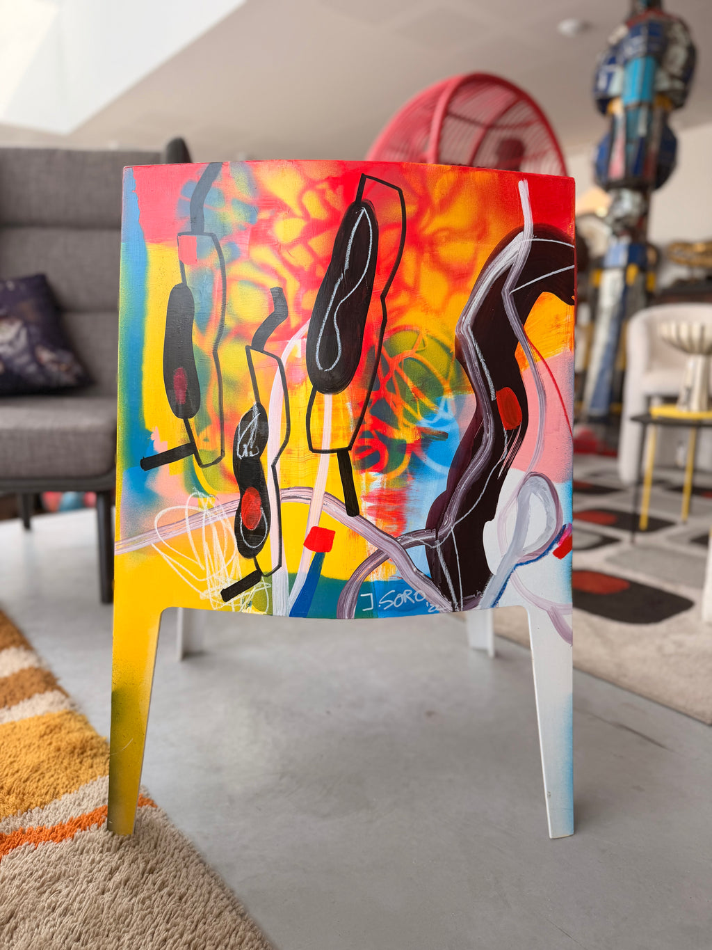 Fauteuil "Toy" Starck x Driade – Pièce Unique de Jack Soro (Certificat Inclus)