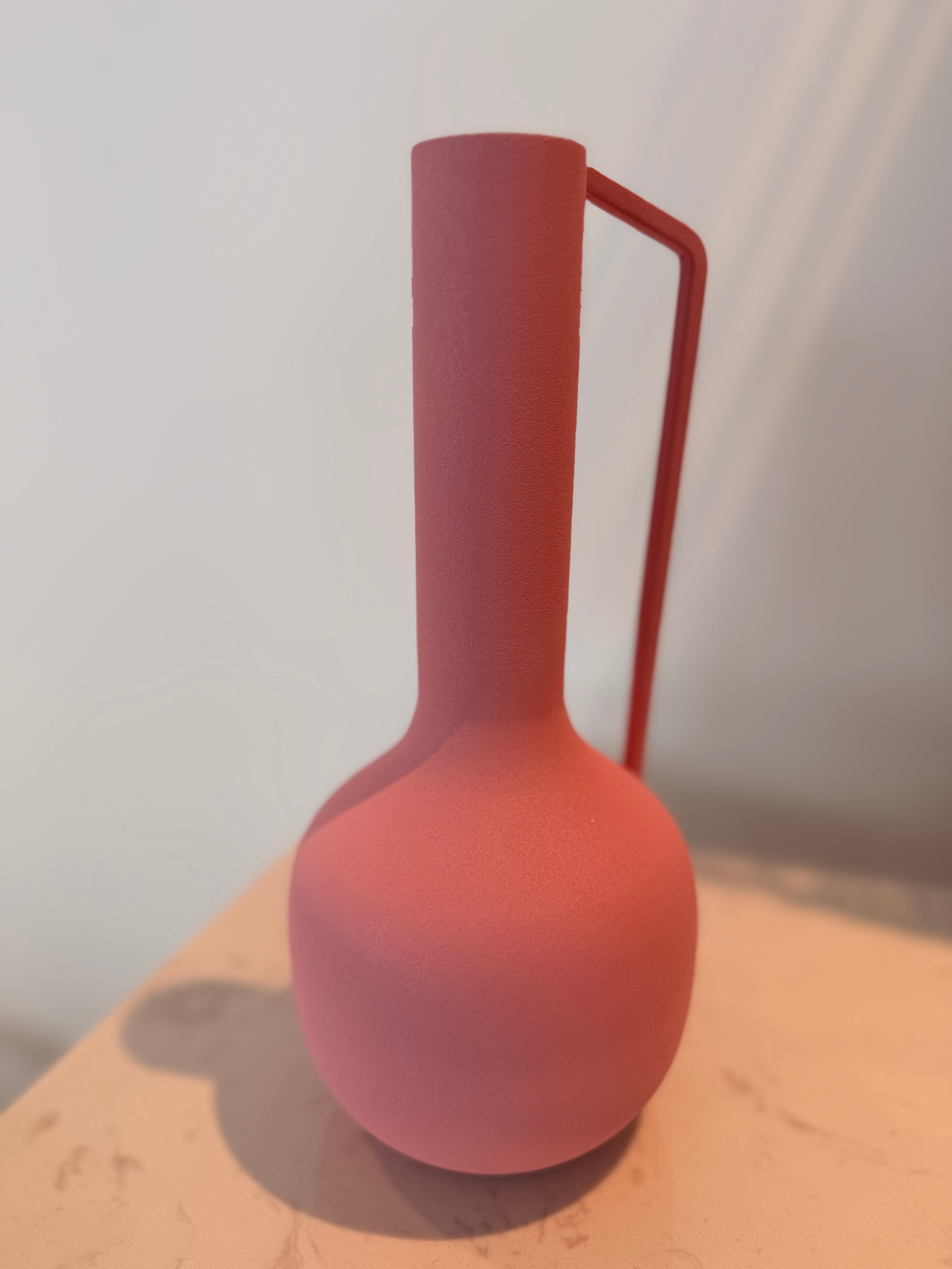 Vase Broc "Roman" à Anse Graphique – Polspotten