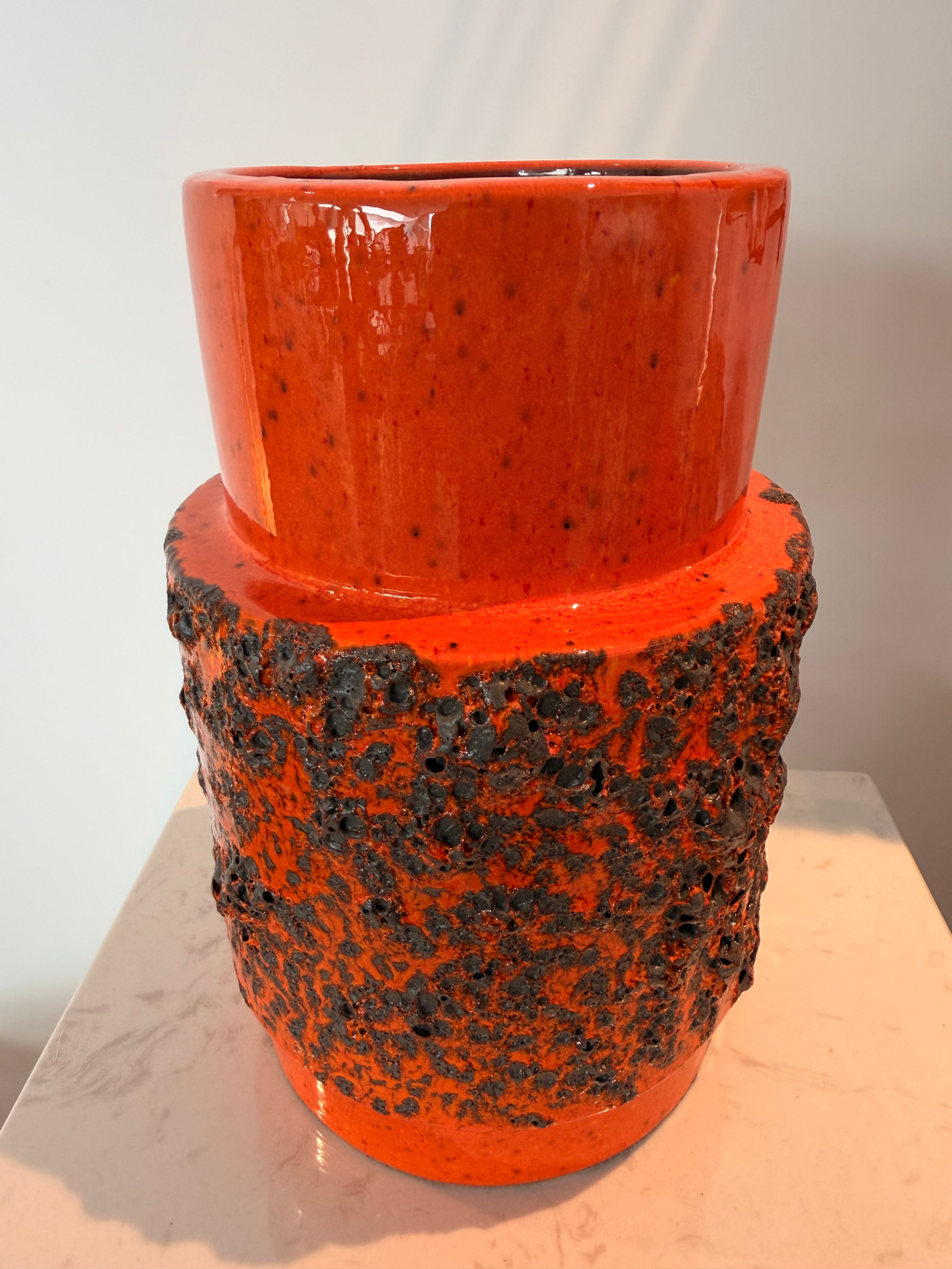 Vase "Fat Lava" Trapu – Carstens Tönnieshof (West Germany), c. 1970