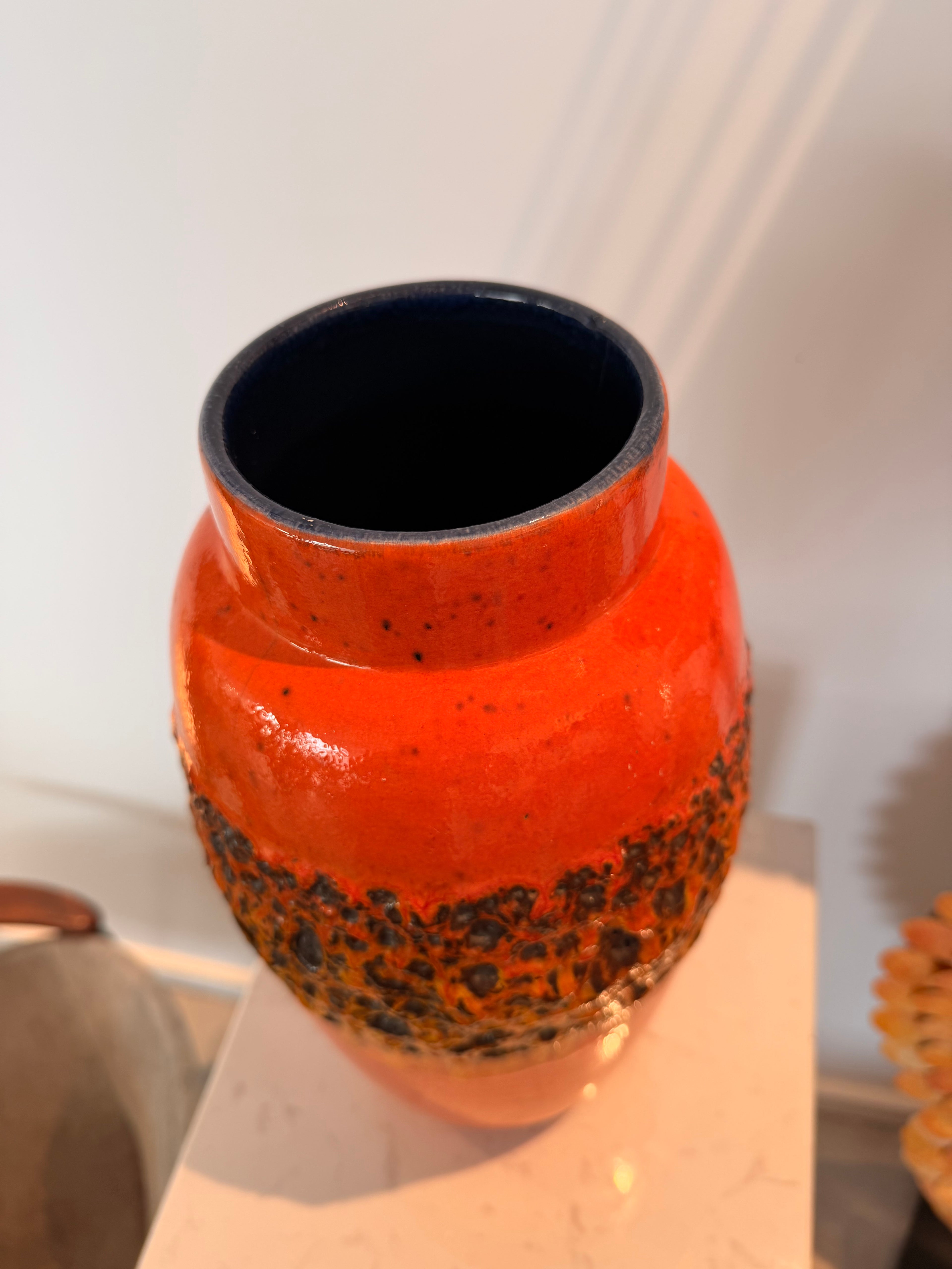 Vase "Fat Lava" Trapu – Carstens Tönnieshof (West Germany), c. 1970