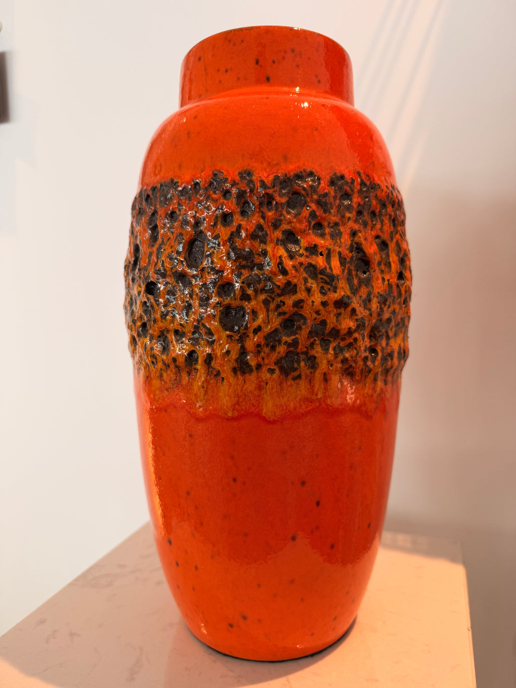Vase "Fat Lava" Trapu – Carstens Tönnieshof (West Germany), c. 1970