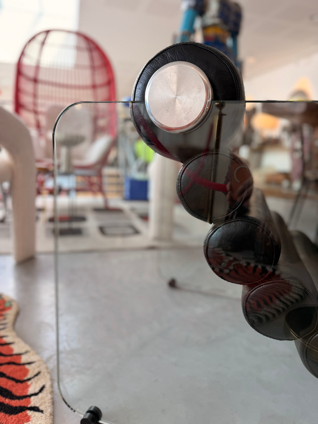 Fauteuil "Hyaline" & Sa Tablette – Fabio Lenci pour Comfort (1968)