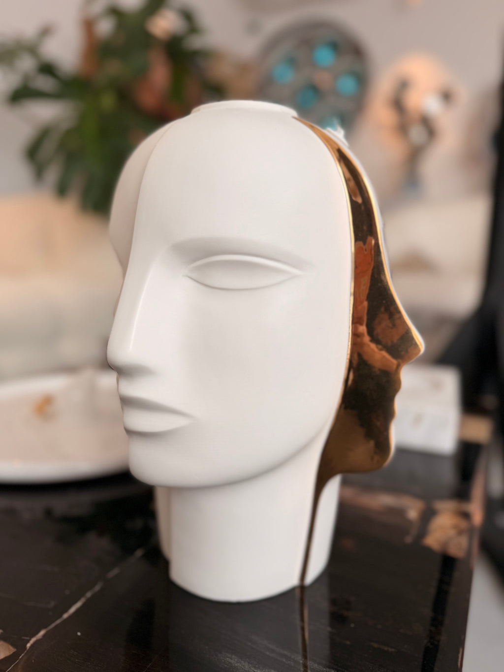 Vase Sculptural "Split" en Porcelaine – Jonathan Adler