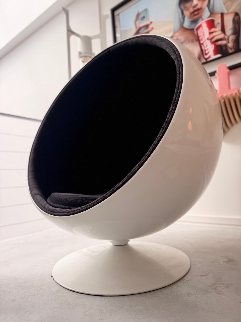 Fauteuil Lounge "Ball Chair" (Fauteuil Globe) – Style Space Age