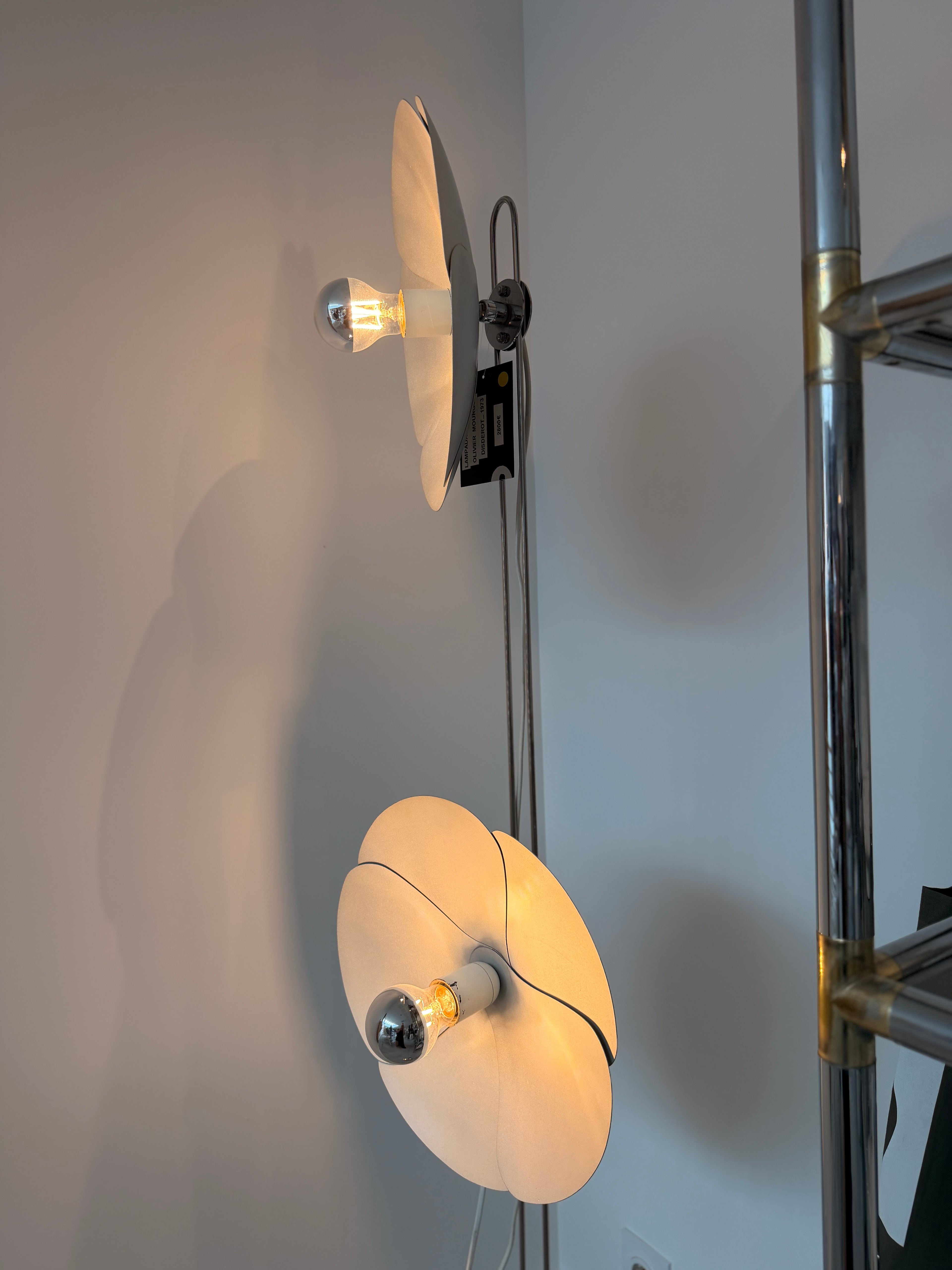Lampadaire "Double Fleur" – Olivier Mourgue (1973)