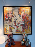 Neo-Expressionist Painting "Koyaanisqatsi" – Kill The Sofa (2021)