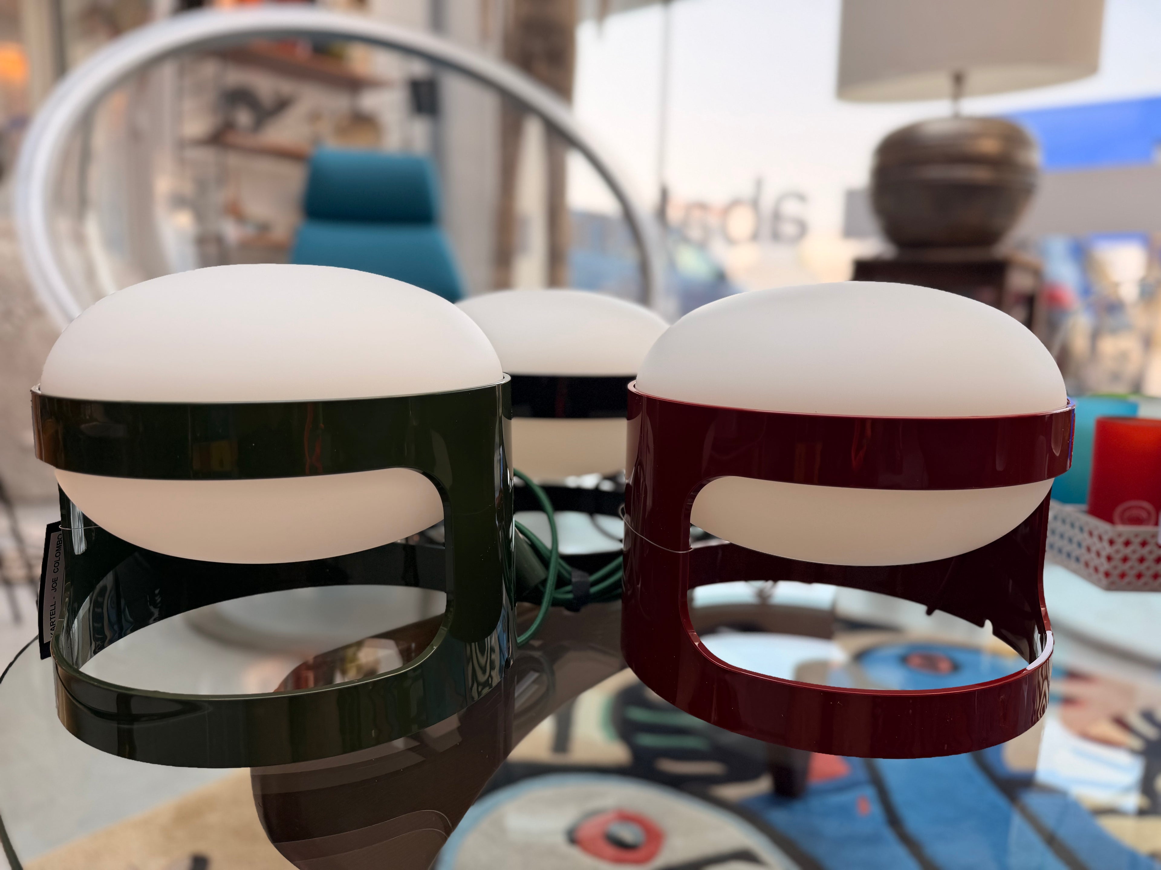 Lampe à poser — Kartell : "KD27 / KD28" par Joe Colombo