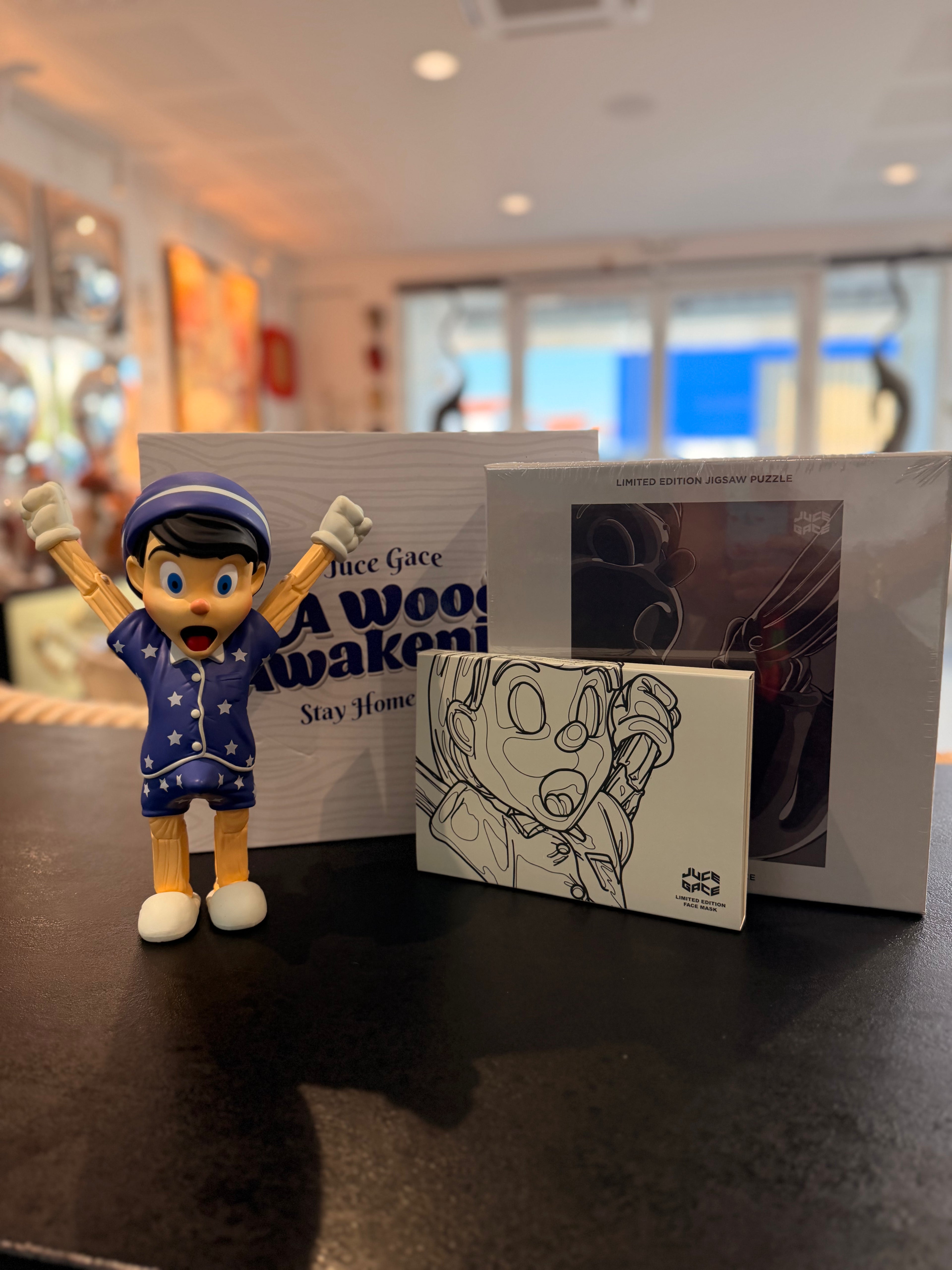 Figurine "A WOOD AWAKENING" (Morning Edition) – Une création exclusive par Juce Gace | Mighty Jaxx