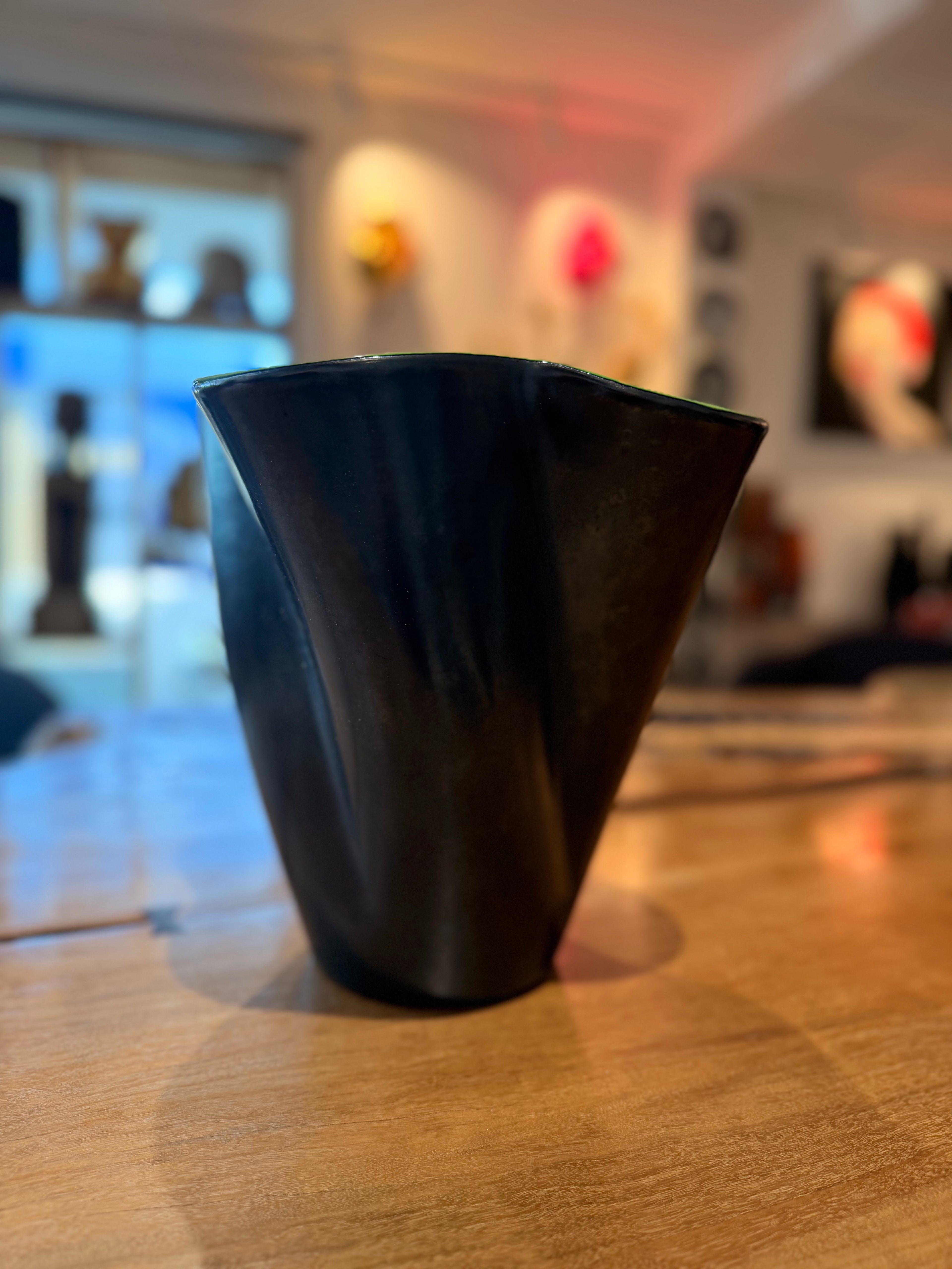 Vases Sculpturaux Vintage en Céramique – Élvinger / Vallauris