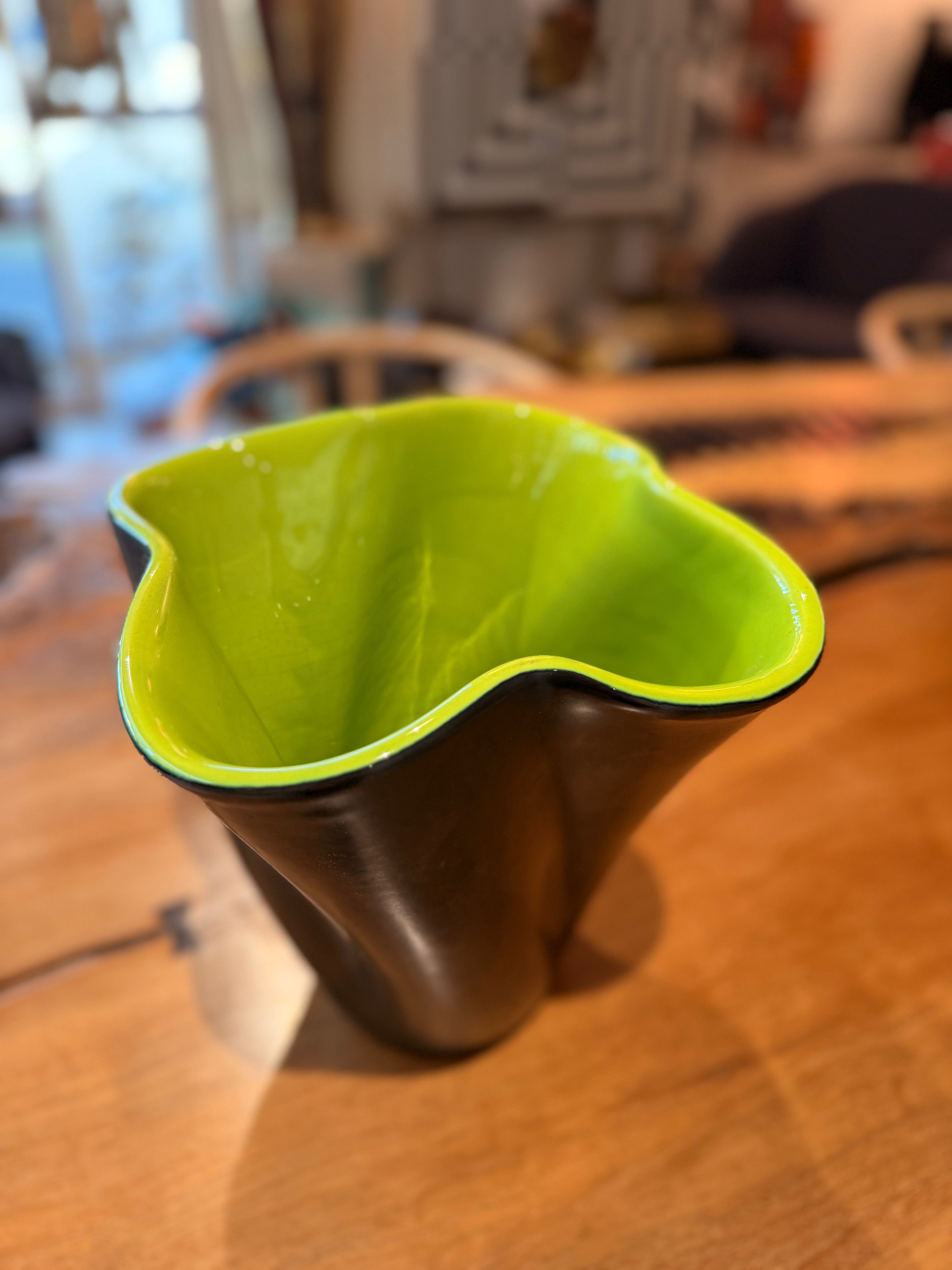 Vases Sculpturaux Vintage en Céramique – Élvinger / Vallauris