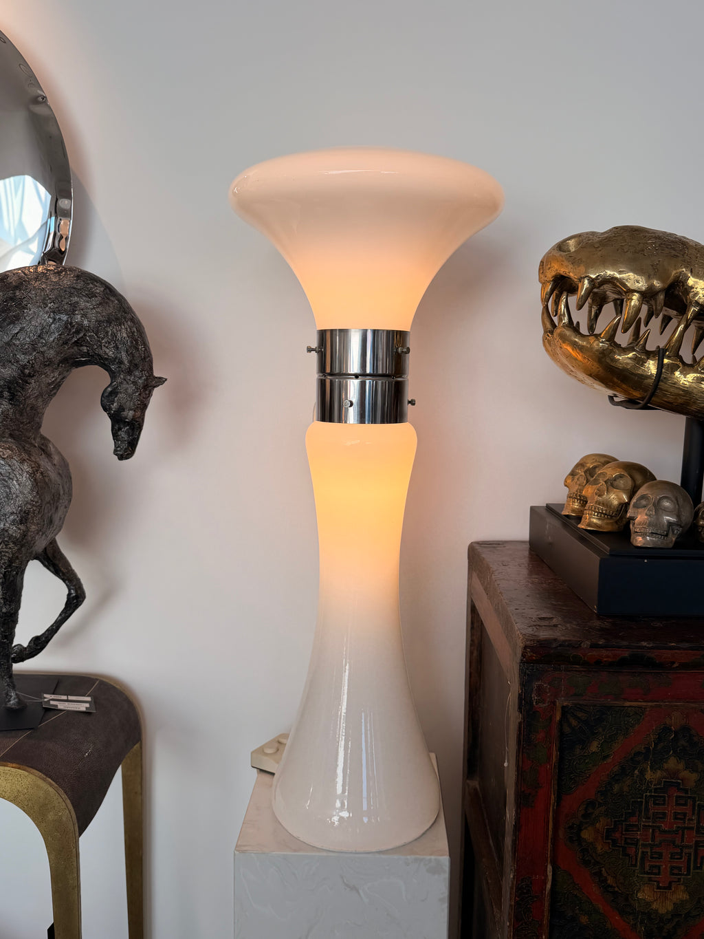 Lampe de table "Soffiato" par Carlo Nason pour Mazzega — Édition Space Age, circa 1970