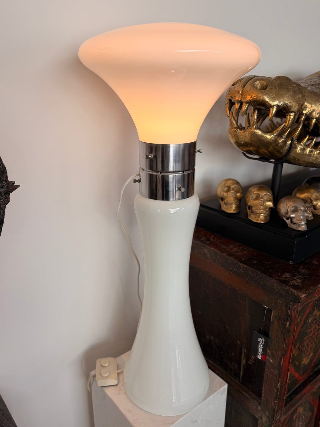 Lampe de table "Soffiato" par Carlo Nason pour Mazzega — Édition Space Age, circa 1970