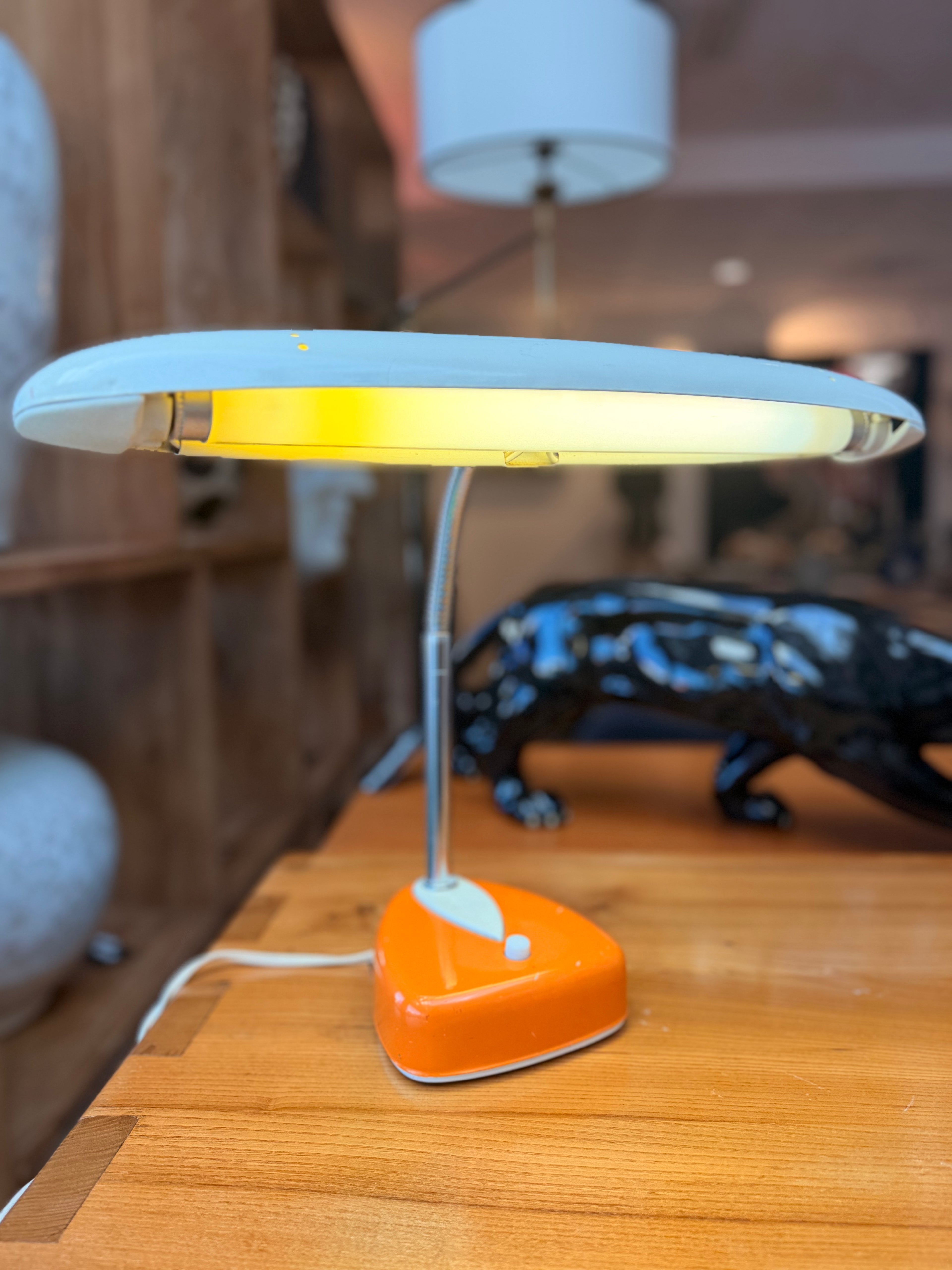 Lampe de Bureau Space Age — Origine Japon (c. 1960–1970)