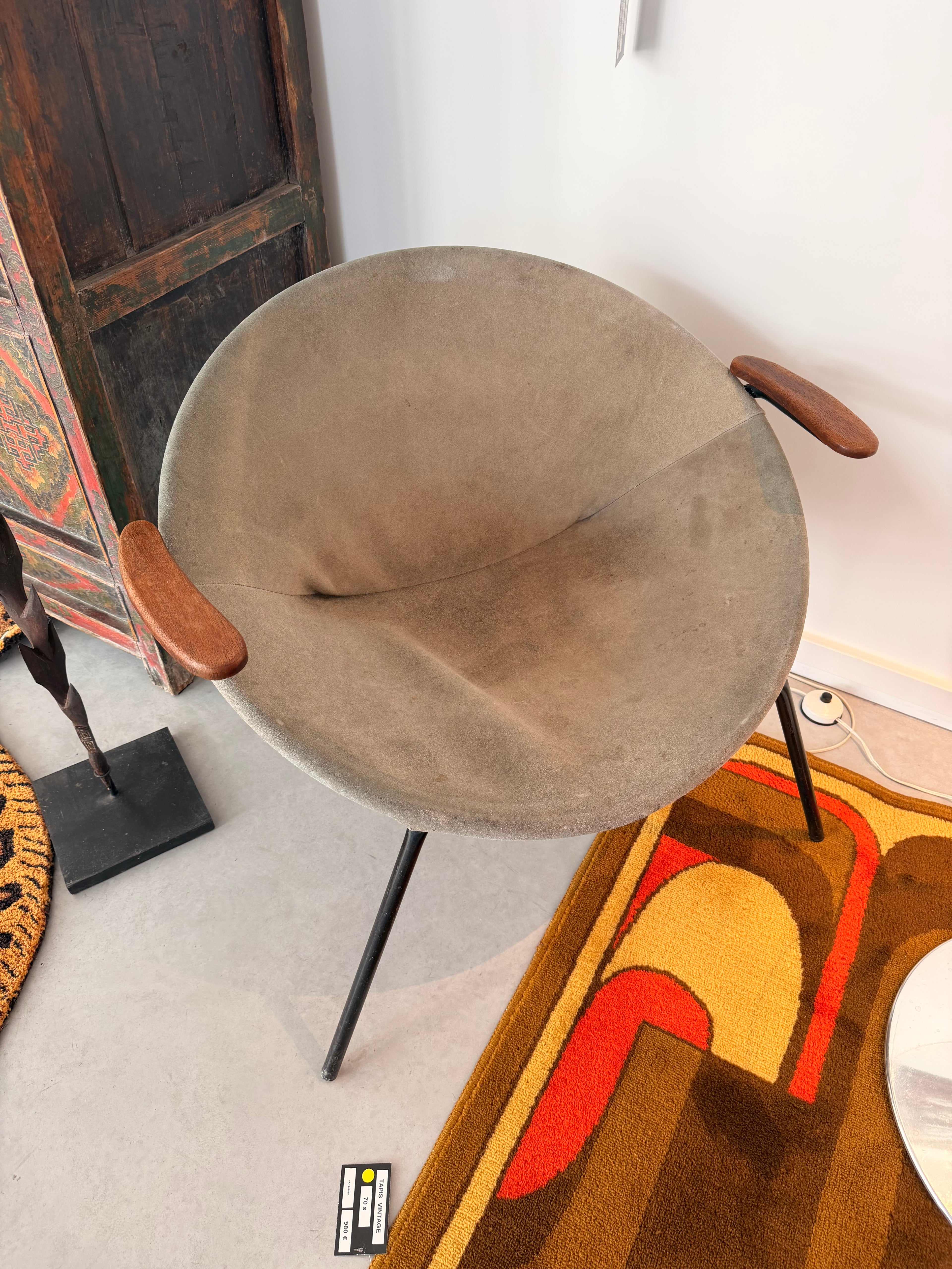 Fauteuil "Balloon" – Hans Olsen, Danemark, Circa 1960